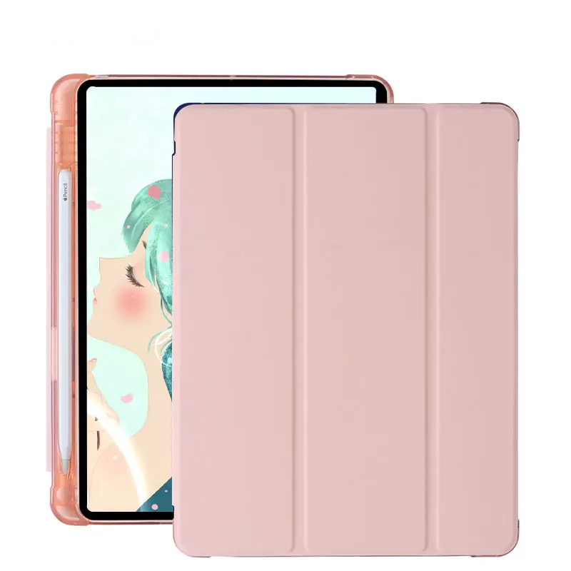 Hand holder stand Pu Leather Shockproof Case