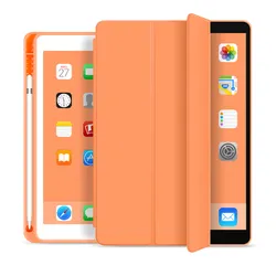 Manufacture case smart cover shockproof tablet case custom slim design leather tablet case for iPad Pro 11 Pro 12.9 2021 new