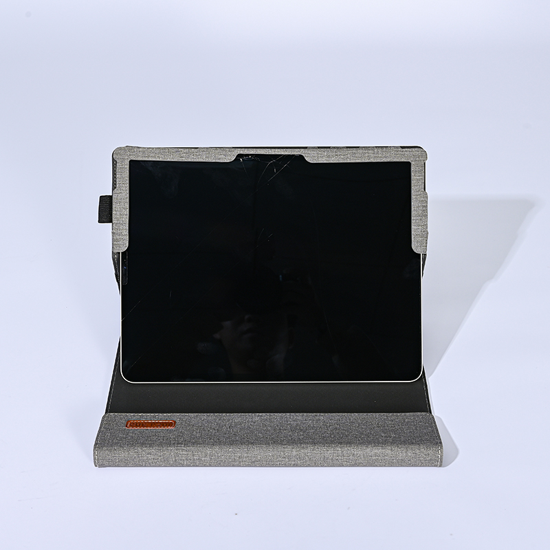 Tainuo Sliding Detachable Case Trifold Leather Clear Case for Apple iPad Air4 Air5