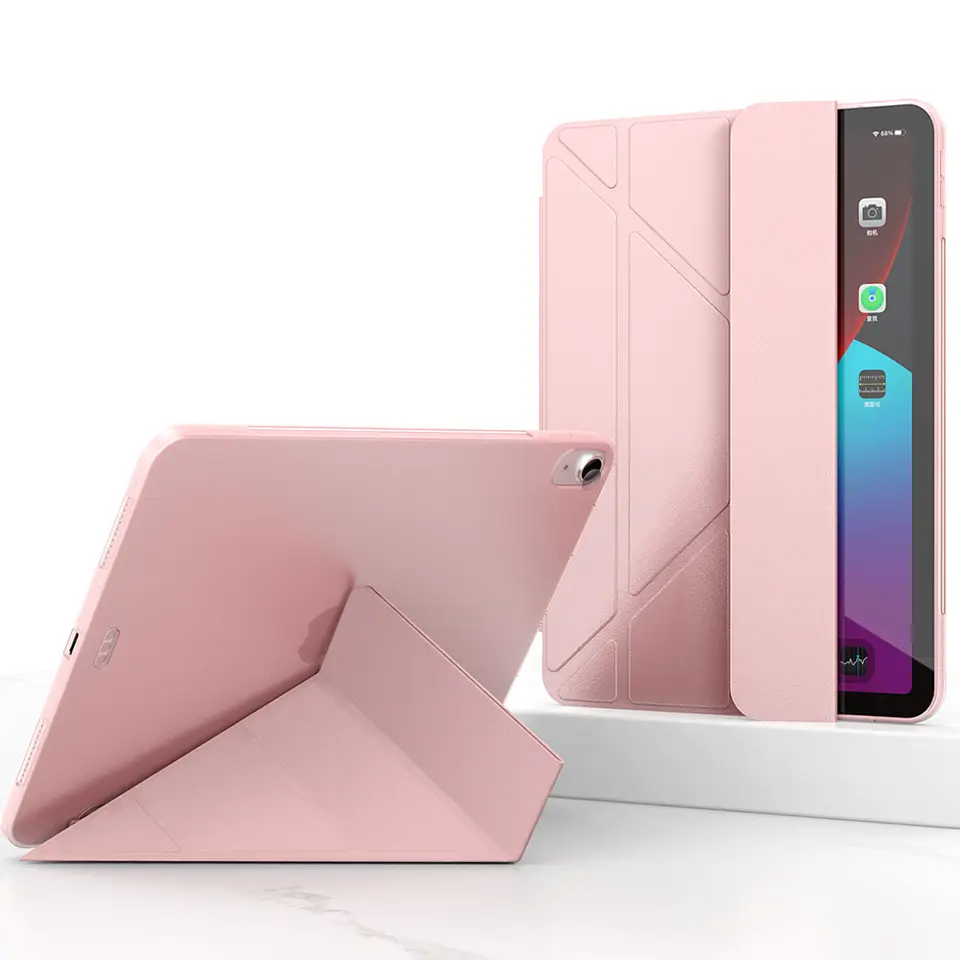 Tainuo New Design Tri-fol Ultra Slim Flip Leather Tablet Case For Ipad Cover For Ipad 10.2 inch 2022 10th Gen with Pencil Holder