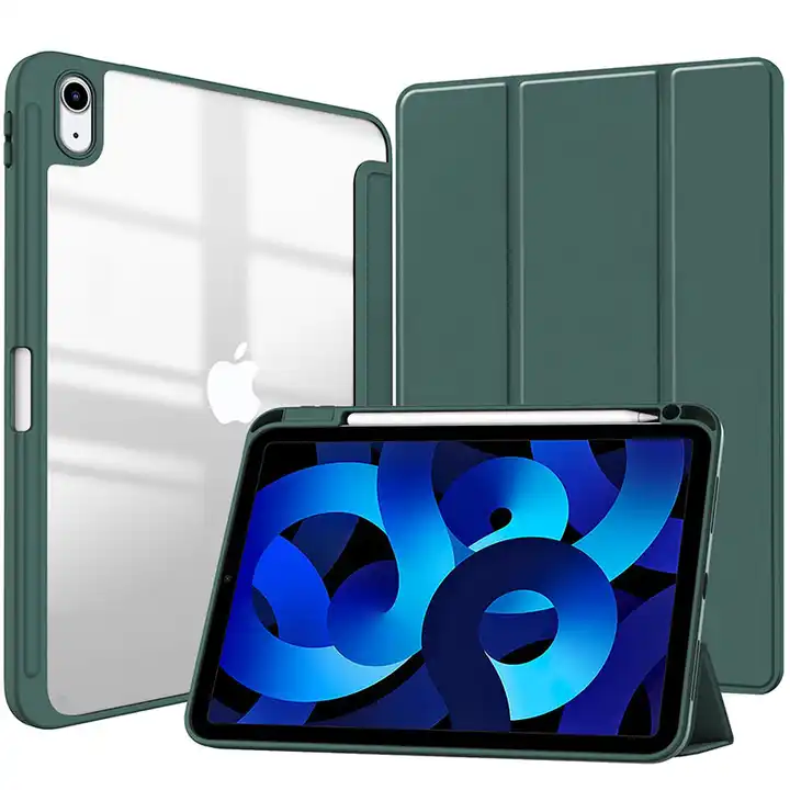 Tainuo New Tri-fold Case Ultra Slim Flip Leather Tablet Case For Ipad Cover For Ipad 10.2 inch 2022 10th Gen with Pencil Holder