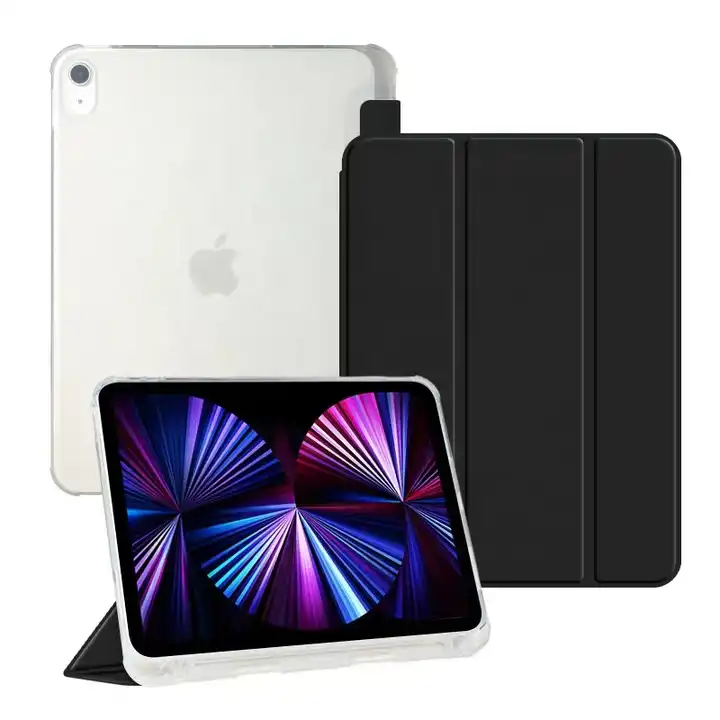 Tainuo New Tri-fold Case Ultra Slim Flip Leather Tablet Case For Ipad Cover For Ipad 10.2 inch 2022 10th Gen with Pencil Holder